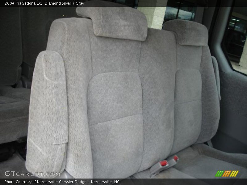 Diamond Silver / Gray 2004 Kia Sedona LX