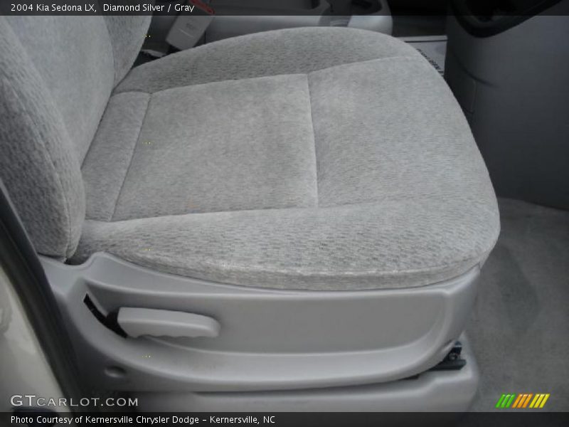 Diamond Silver / Gray 2004 Kia Sedona LX