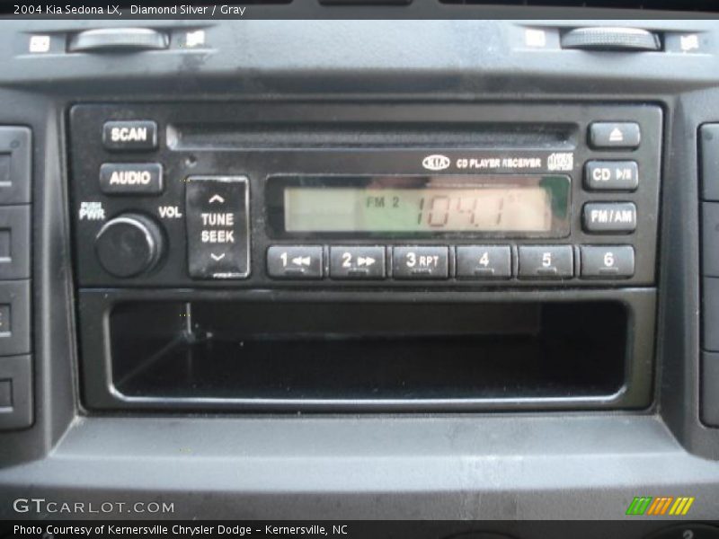 Diamond Silver / Gray 2004 Kia Sedona LX