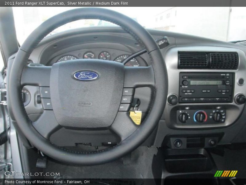 Dashboard of 2011 Ranger XLT SuperCab