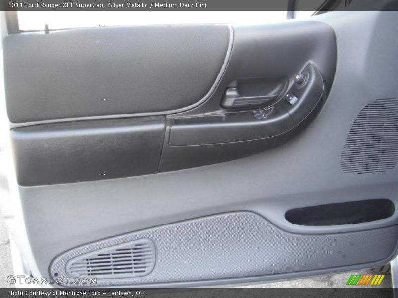 Silver Metallic / Medium Dark Flint 2011 Ford Ranger XLT SuperCab