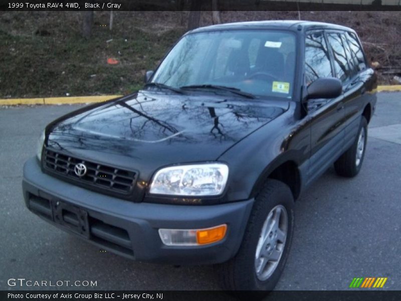 Black / Gray 1999 Toyota RAV4 4WD