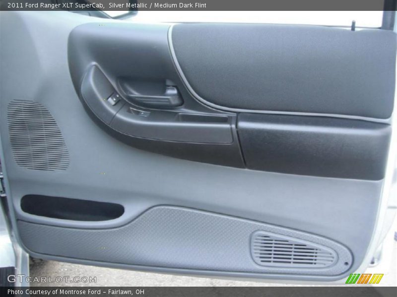 Silver Metallic / Medium Dark Flint 2011 Ford Ranger XLT SuperCab