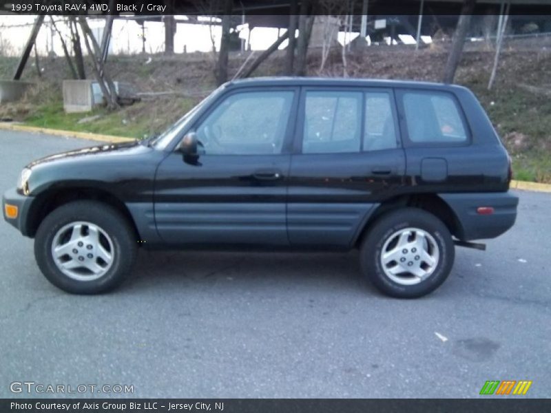 Black / Gray 1999 Toyota RAV4 4WD