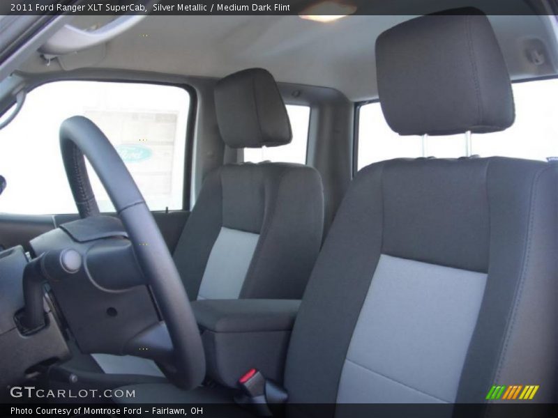 Silver Metallic / Medium Dark Flint 2011 Ford Ranger XLT SuperCab