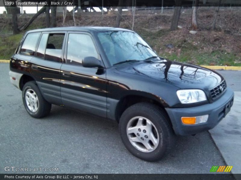 Black / Gray 1999 Toyota RAV4 4WD
