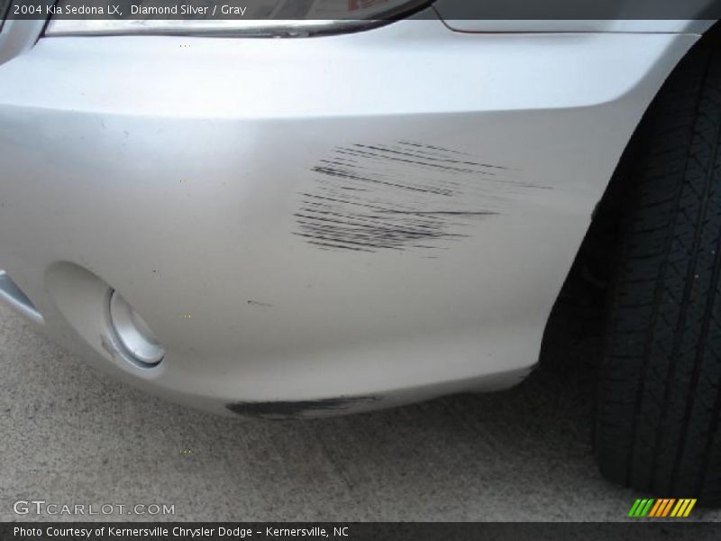 Diamond Silver / Gray 2004 Kia Sedona LX