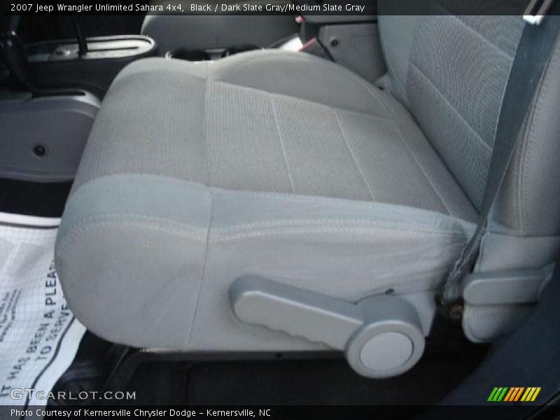 Black / Dark Slate Gray/Medium Slate Gray 2007 Jeep Wrangler Unlimited Sahara 4x4