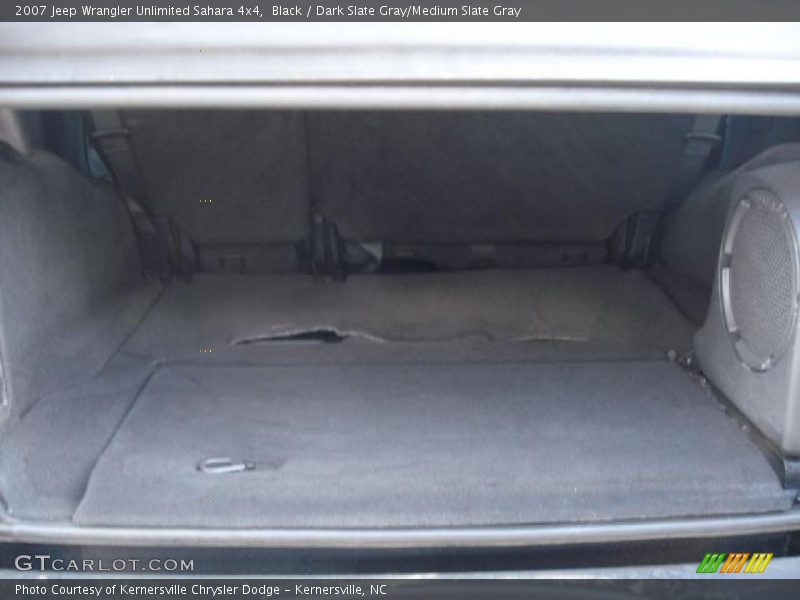 Black / Dark Slate Gray/Medium Slate Gray 2007 Jeep Wrangler Unlimited Sahara 4x4