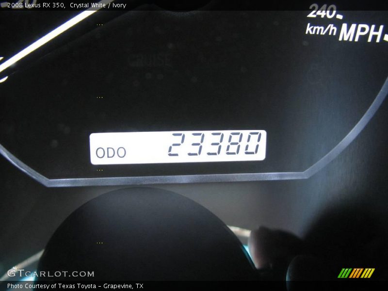 Crystal White / Ivory 2008 Lexus RX 350