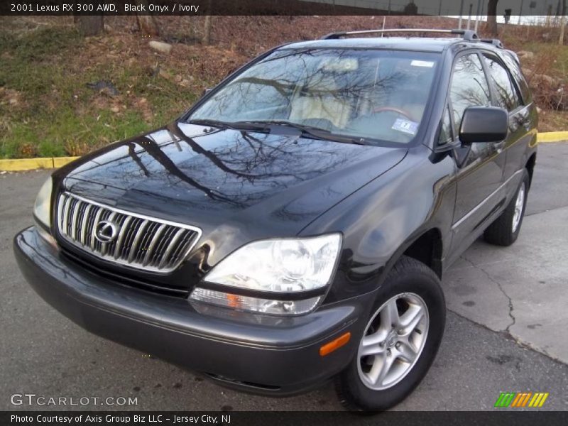 Black Onyx / Ivory 2001 Lexus RX 300 AWD
