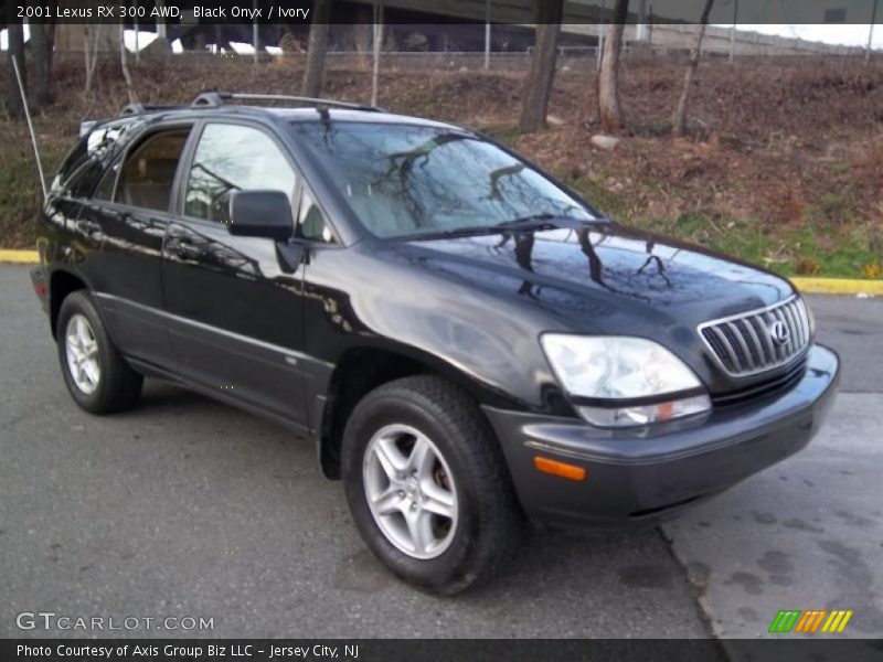 Black Onyx / Ivory 2001 Lexus RX 300 AWD