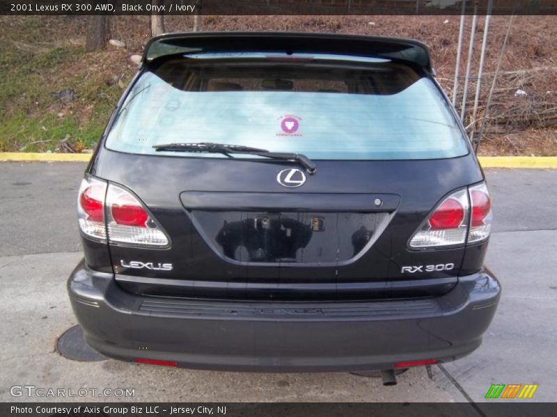 Black Onyx / Ivory 2001 Lexus RX 300 AWD