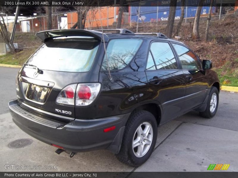 Black Onyx / Ivory 2001 Lexus RX 300 AWD
