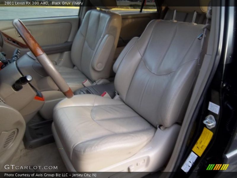 Black Onyx / Ivory 2001 Lexus RX 300 AWD