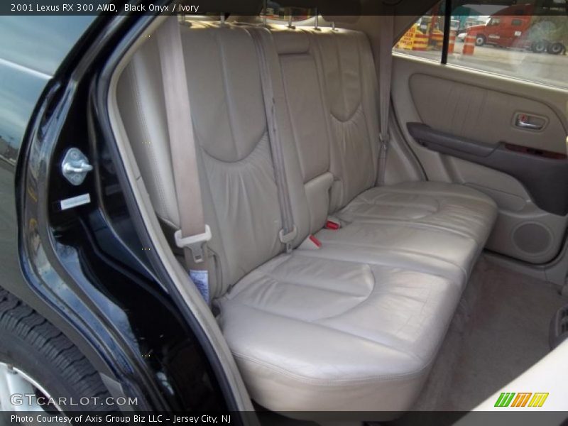 Black Onyx / Ivory 2001 Lexus RX 300 AWD