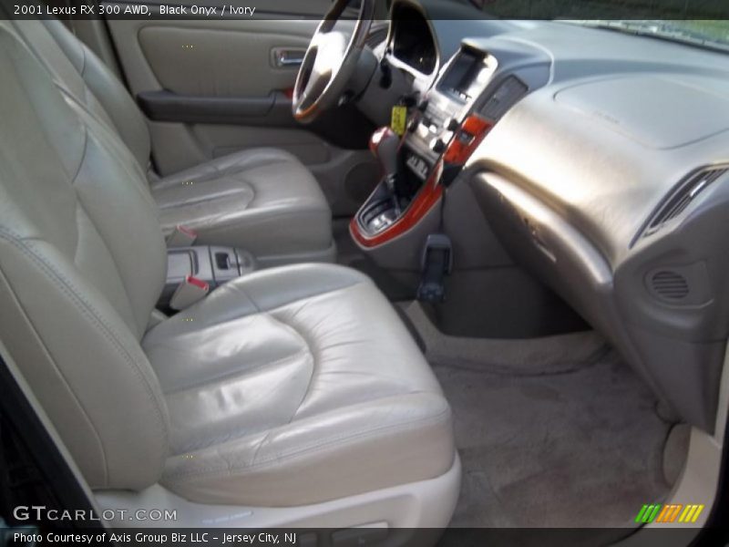 Black Onyx / Ivory 2001 Lexus RX 300 AWD