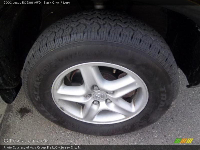 Black Onyx / Ivory 2001 Lexus RX 300 AWD
