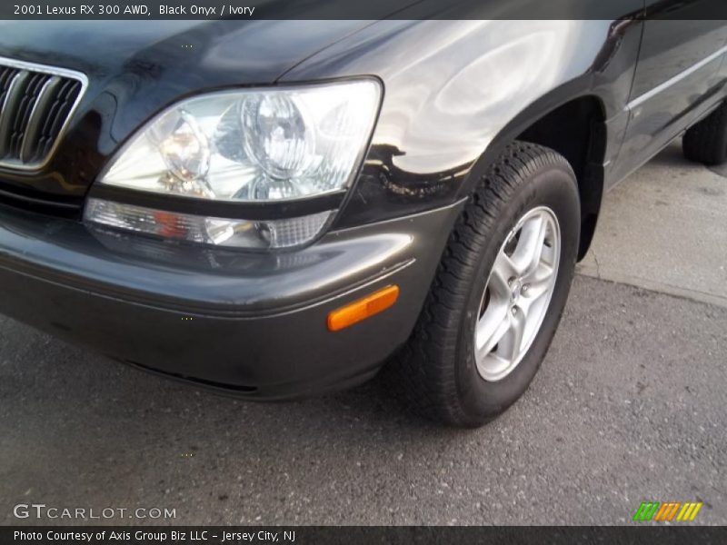 Black Onyx / Ivory 2001 Lexus RX 300 AWD