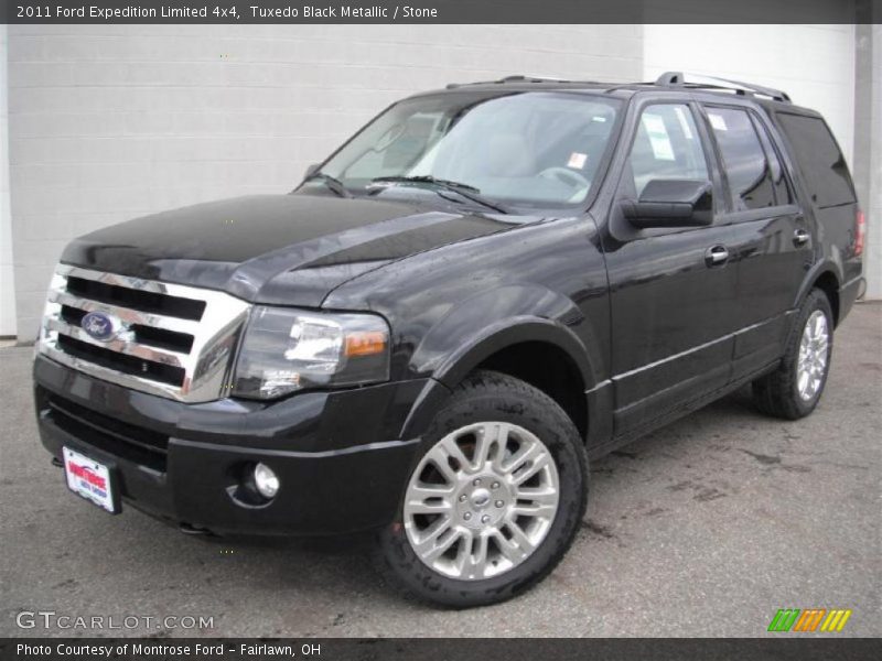 Tuxedo Black Metallic / Stone 2011 Ford Expedition Limited 4x4