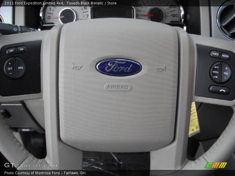 Tuxedo Black Metallic / Stone 2011 Ford Expedition Limited 4x4