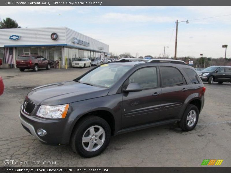 Granite Grey Metallic / Ebony 2007 Pontiac Torrent AWD