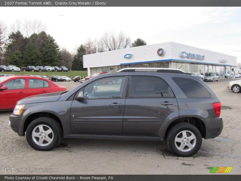 Granite Grey Metallic / Ebony 2007 Pontiac Torrent AWD
