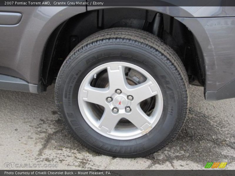 Granite Grey Metallic / Ebony 2007 Pontiac Torrent AWD