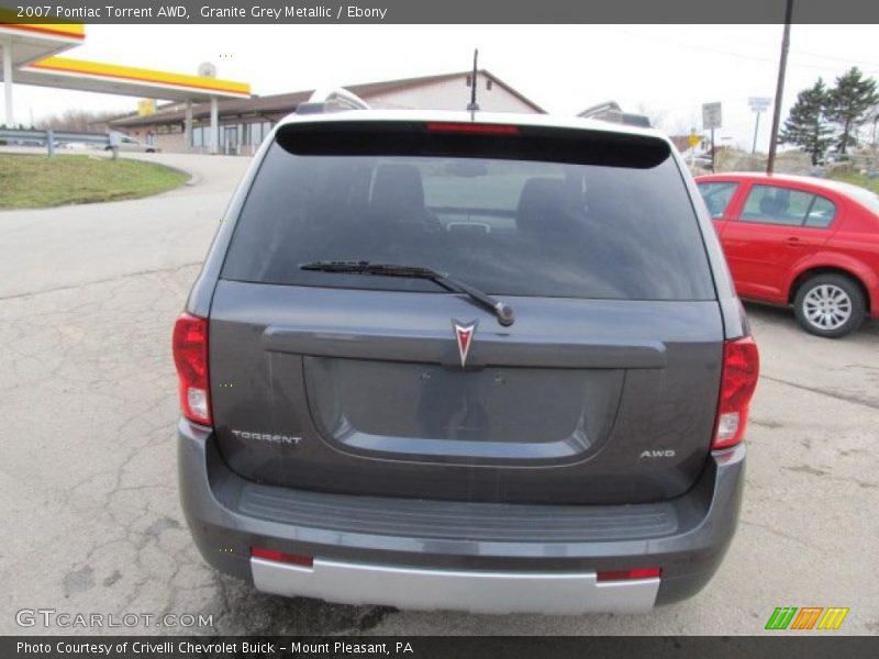 Granite Grey Metallic / Ebony 2007 Pontiac Torrent AWD