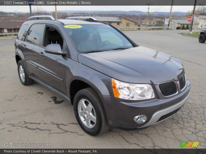 Granite Grey Metallic / Ebony 2007 Pontiac Torrent AWD