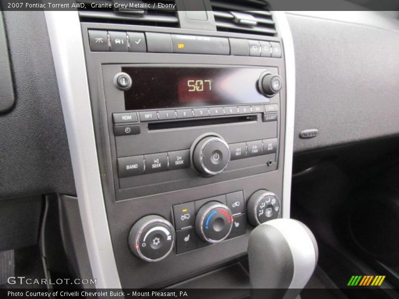 Granite Grey Metallic / Ebony 2007 Pontiac Torrent AWD