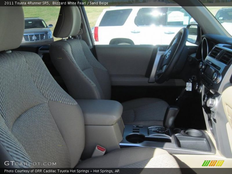 Blizzard White Pearl / Sand Beige 2011 Toyota 4Runner SR5
