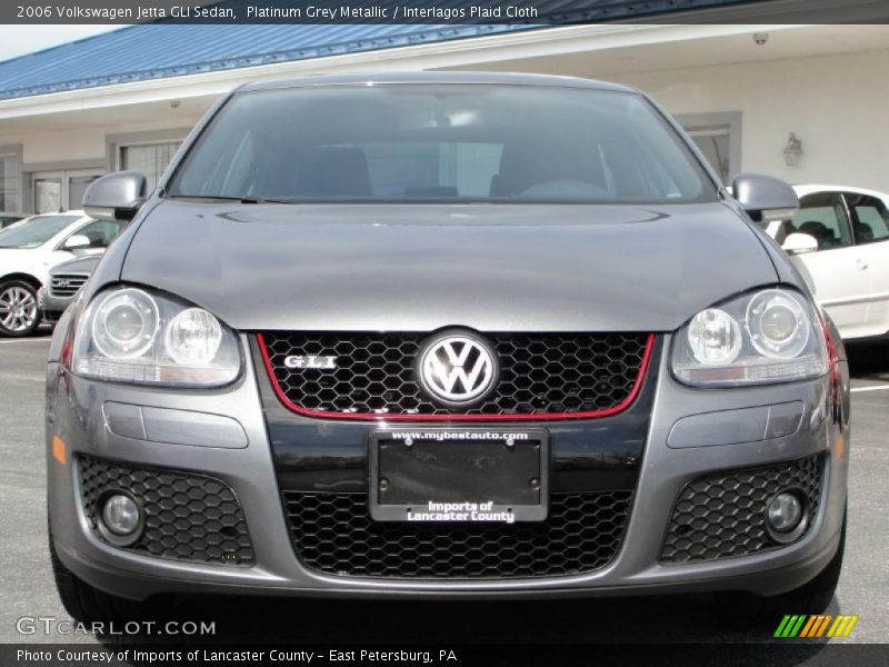 Platinum Grey Metallic / Interlagos Plaid Cloth 2006 Volkswagen Jetta GLI Sedan