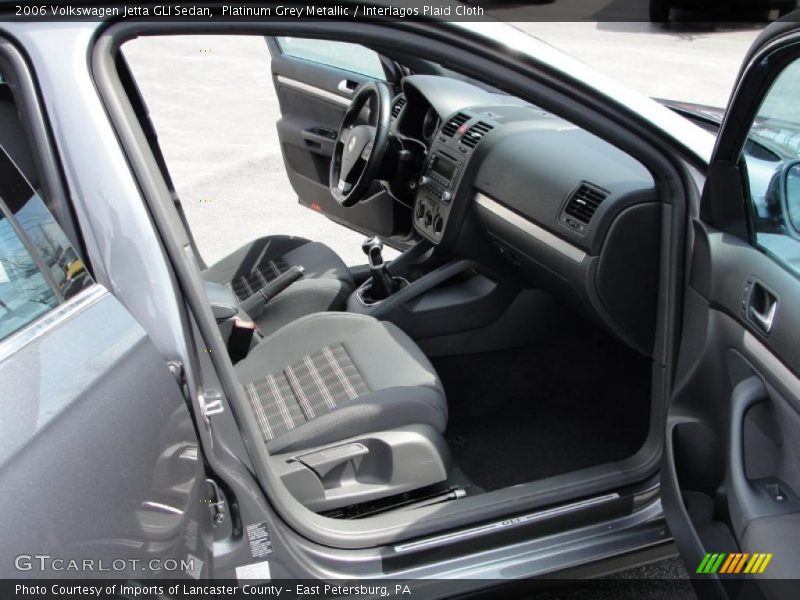 2006 Jetta GLI Sedan Interlagos Plaid Cloth Interior