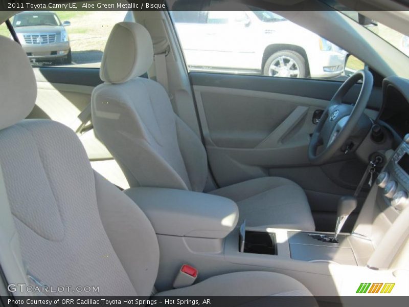 Aloe Green Metallic / Bisque 2011 Toyota Camry LE