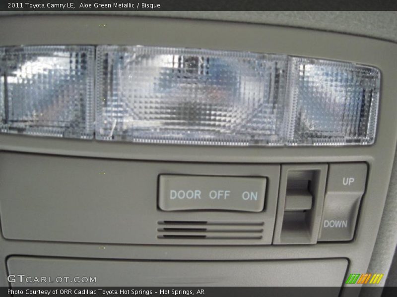 Aloe Green Metallic / Bisque 2011 Toyota Camry LE