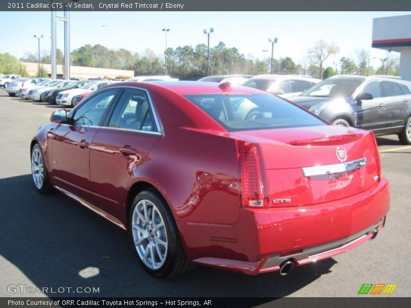  2011 CTS -V Sedan Crystal Red Tintcoat