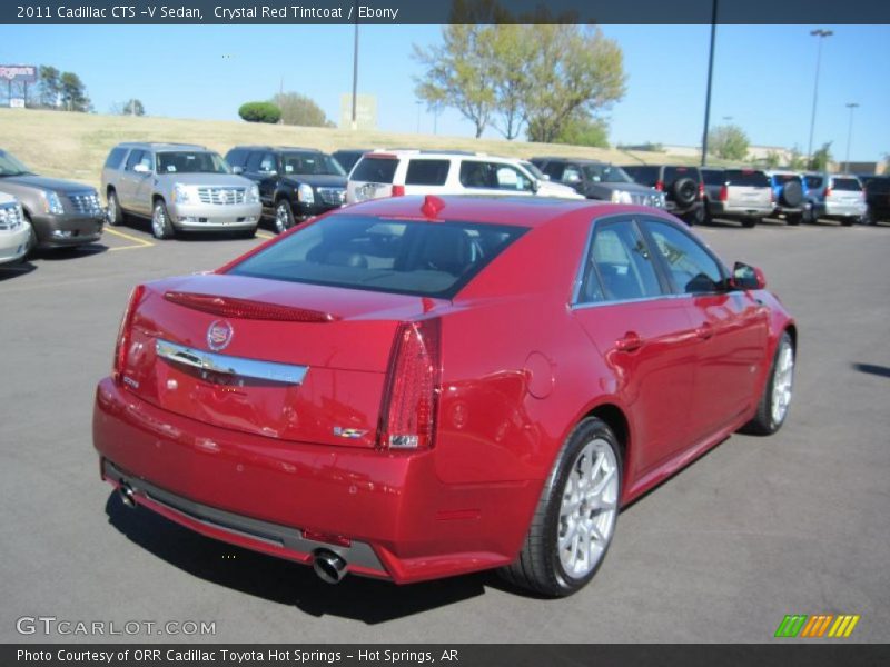  2011 CTS -V Sedan Crystal Red Tintcoat