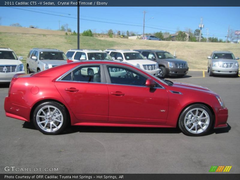  2011 CTS -V Sedan Crystal Red Tintcoat