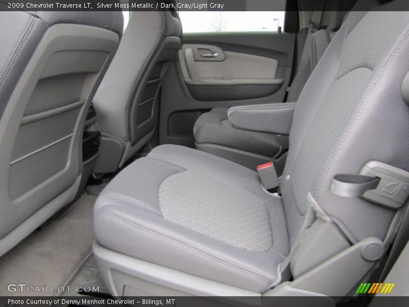 Silver Moss Metallic / Dark Gray/Light Gray 2009 Chevrolet Traverse LT