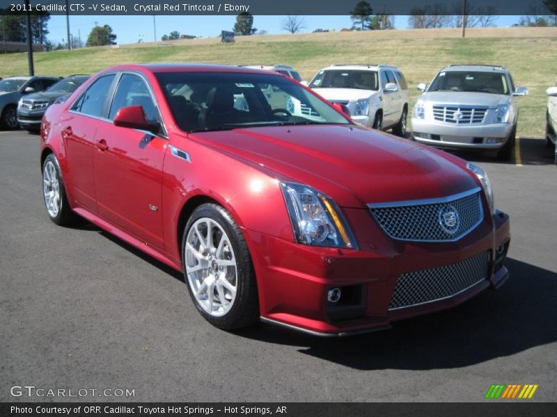 Front 3/4 View of 2011 CTS -V Sedan