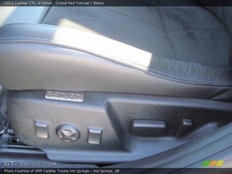  2011 CTS -V Sedan Ebony Interior