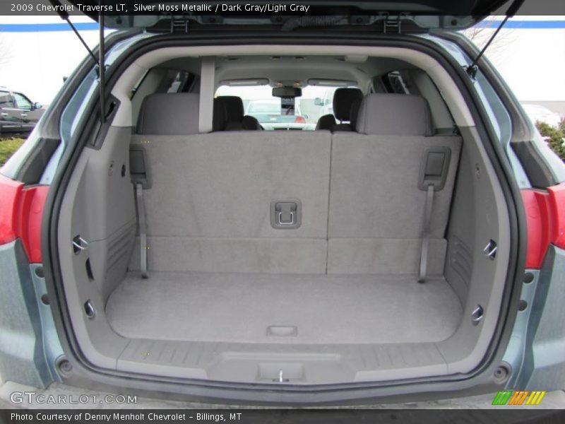 Silver Moss Metallic / Dark Gray/Light Gray 2009 Chevrolet Traverse LT