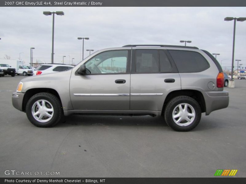 Steel Gray Metallic / Ebony 2007 GMC Envoy SLE 4x4