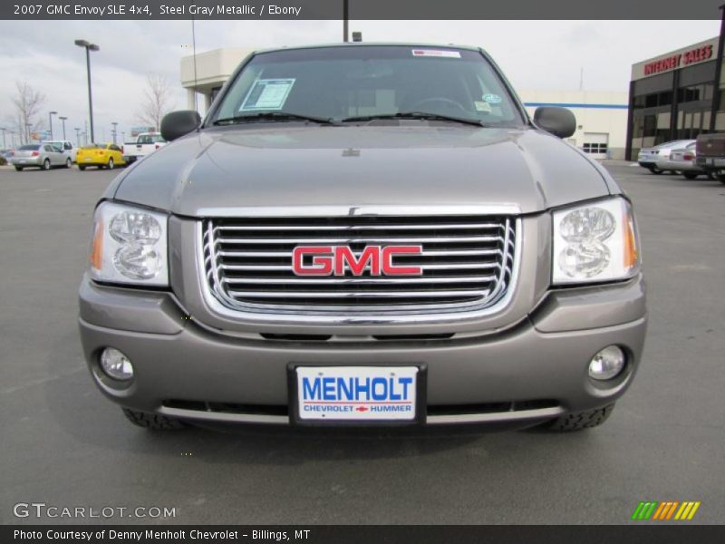 Steel Gray Metallic / Ebony 2007 GMC Envoy SLE 4x4