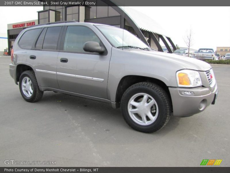 Steel Gray Metallic / Ebony 2007 GMC Envoy SLE 4x4