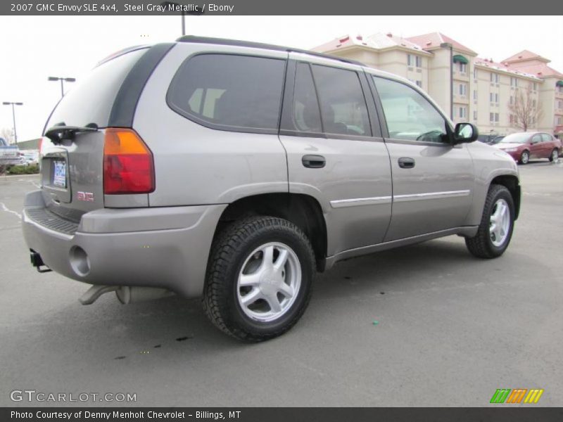 Steel Gray Metallic / Ebony 2007 GMC Envoy SLE 4x4