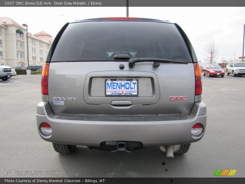 Steel Gray Metallic / Ebony 2007 GMC Envoy SLE 4x4