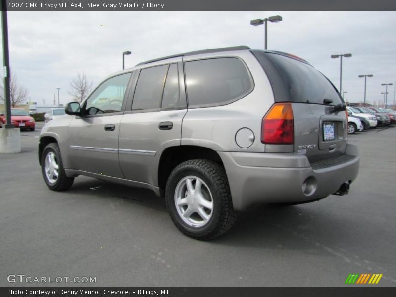 Steel Gray Metallic / Ebony 2007 GMC Envoy SLE 4x4