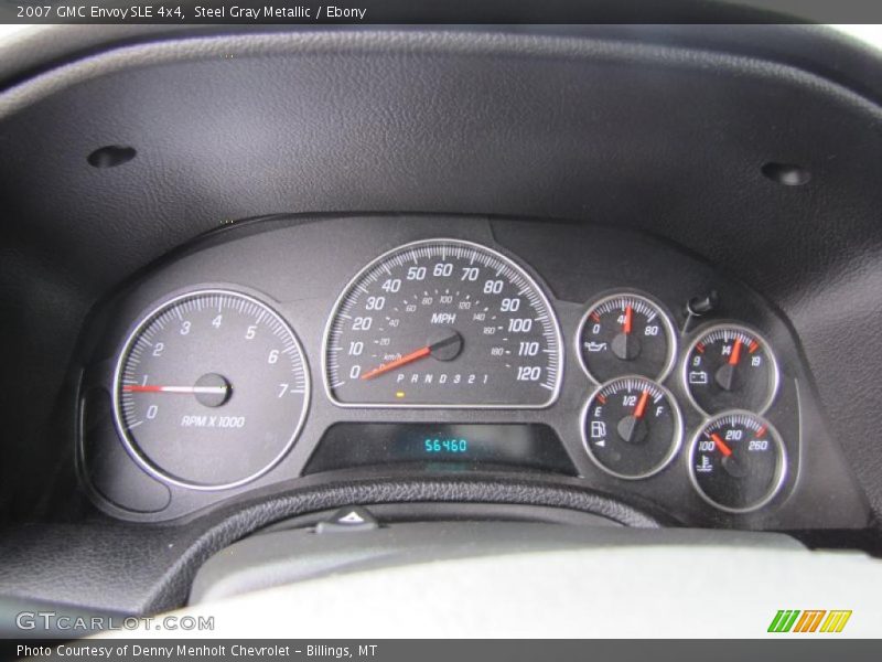 Steel Gray Metallic / Ebony 2007 GMC Envoy SLE 4x4